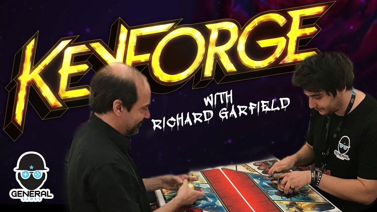 KeyForge Demo  with Richard Garfield