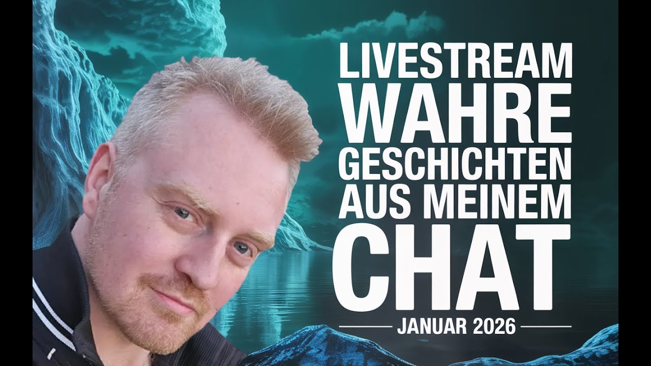 Livestream - Wahre Geschichten us meinem Chat über Männer - vom Januar 2026