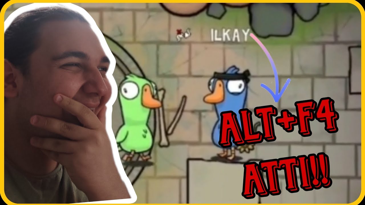 Beklenen Kışkırtma!! İlkay'a Alt+f4 Attırdık!! Ekiple Goose Goose Duck #4