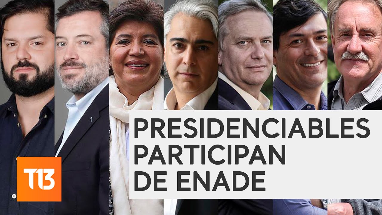 Candidatos presidenciales debaten en ENADE 2021