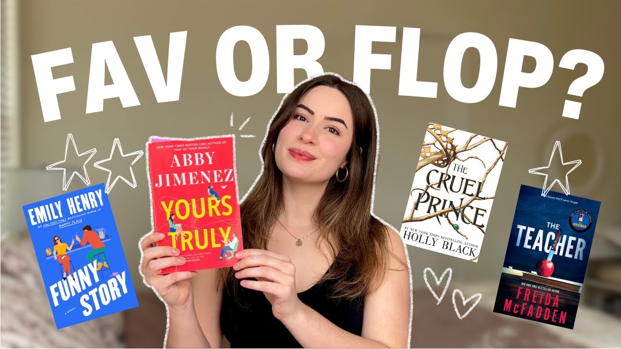 my FIRST *spoiler free* reading wrap up! (14 books I loved & hated) ❤️🚫