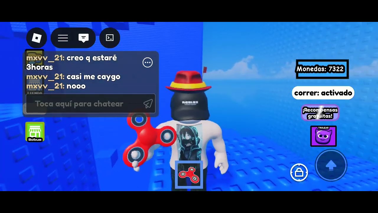 Subiendo la torre alta y tuve q Aser trampa