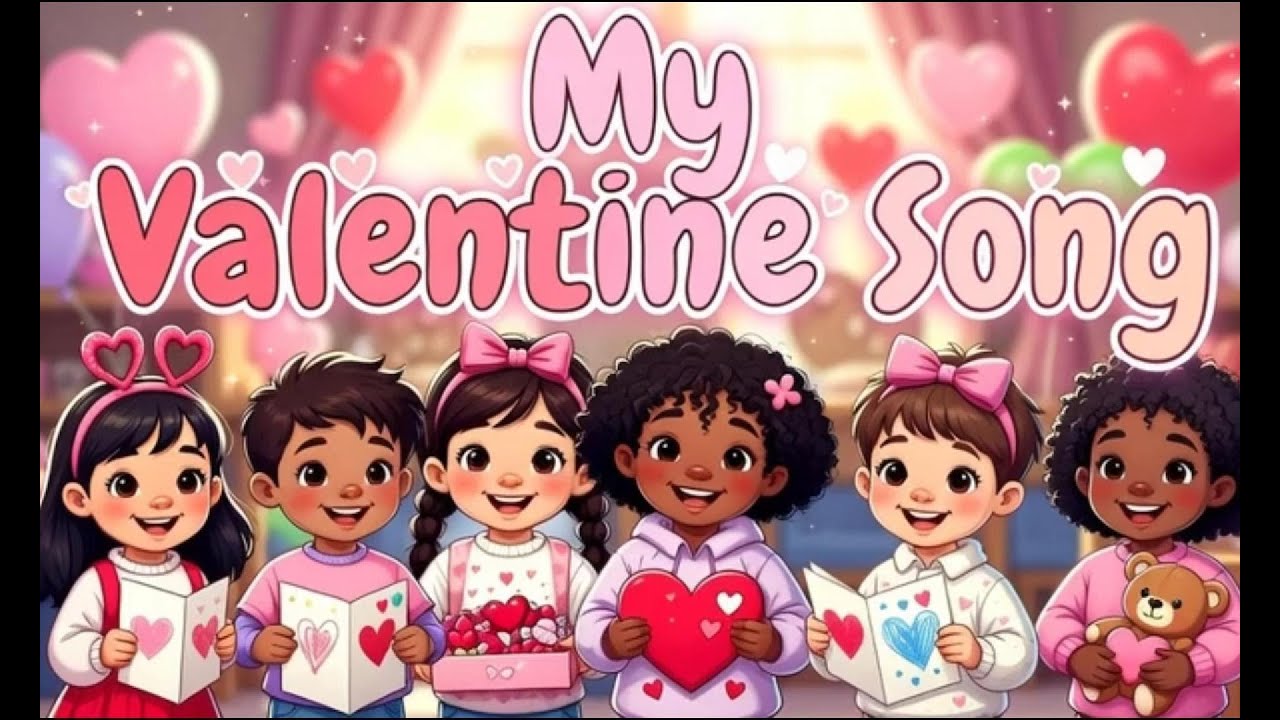 💘 This Valentine’s Day Song Makes Kids Smile INSTANTLY! | Cute Preschool Sing-Along Valentine Song