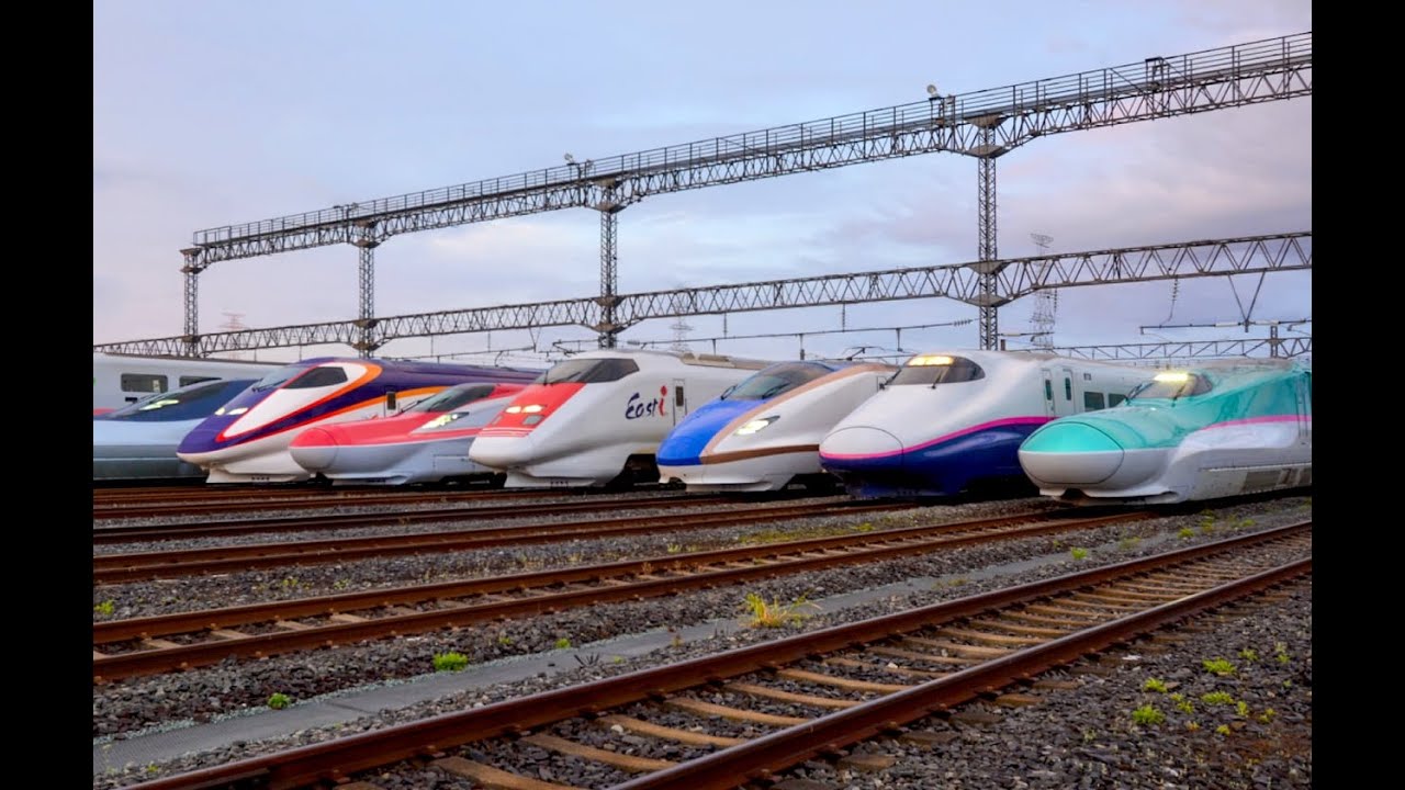 JR East Shinkansen E1系 to E8 Series