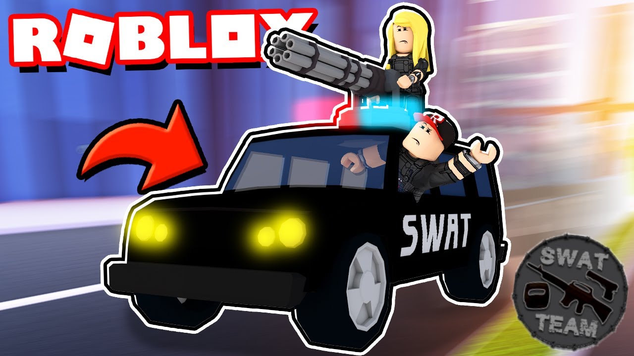 DOŁĄCZYLIŚMY DO JEDNOSTKI SPECJALNEJ SWAT (Roblox Jailbreak Roleplay) | Vito i Bella