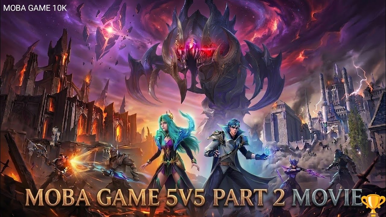 MOBA GAME 5V5 MOVIE season 2 HD 4K 