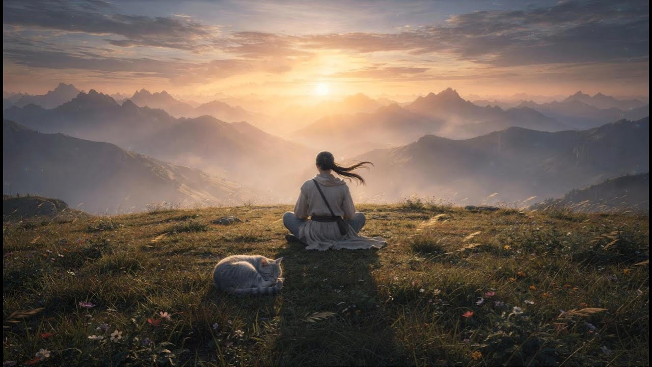 Sunset on the Mountains | Zen Music for Focus and Relaxation