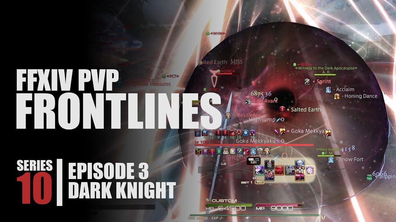 A Knight of Darkness | FFXIV PVP Series 10 | Frontlines 03