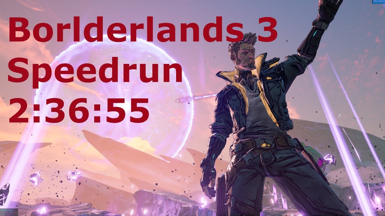 Borderlands 3 Speedrun Restricted 2:36:55