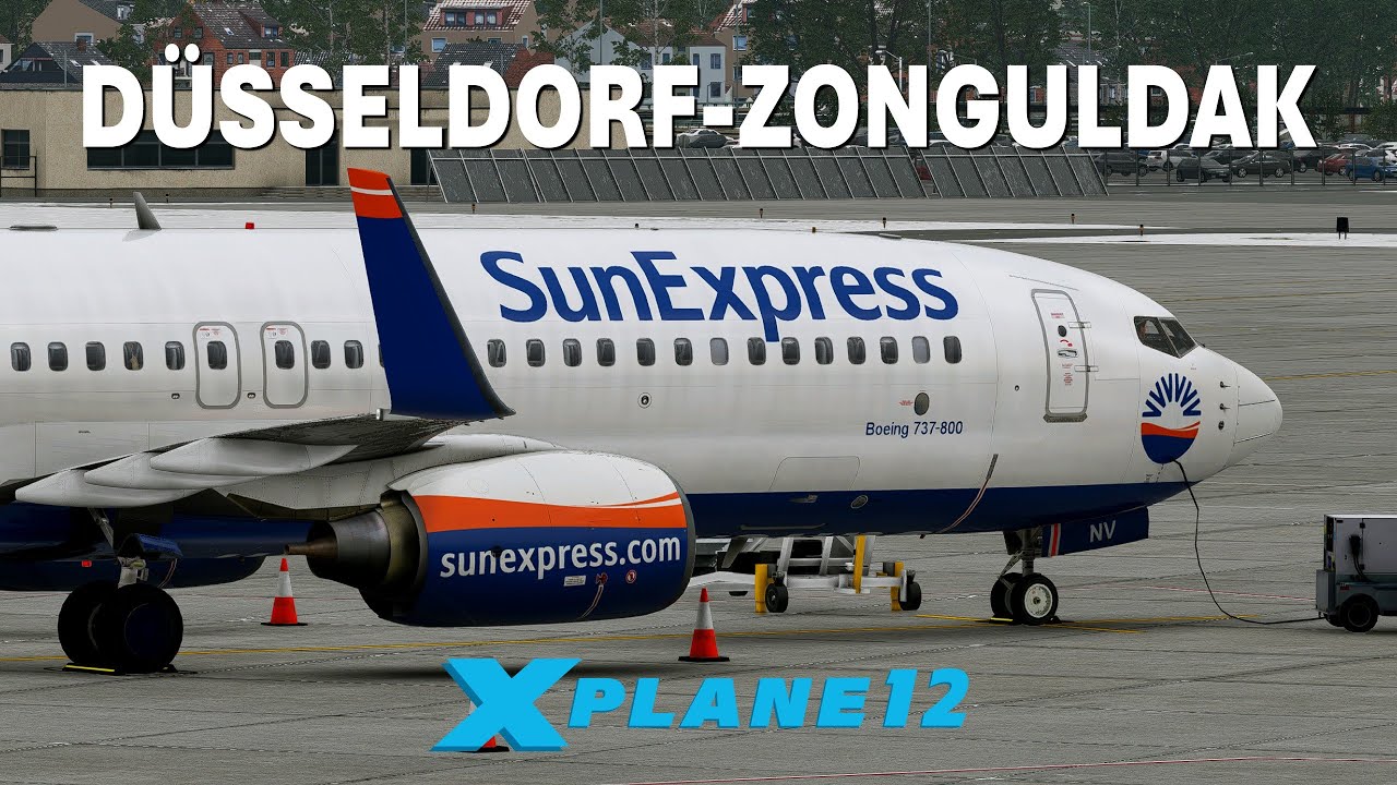 Gurbet Kuşları Yuvaya Dönüyor | SunExpress ile Zorlu Zonguldak İnişi | Zibo 737 | X-Plane 12