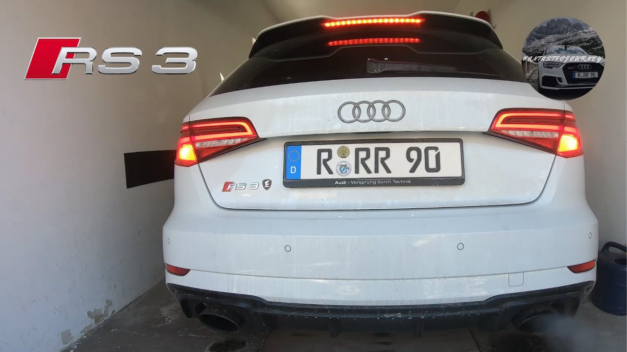 Audi RS3 coldstart LOUD