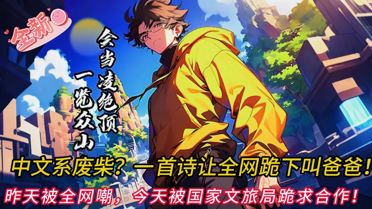 一句詩讓80億網友爆哭！中文系廢柴直播逆襲，竟引爆華夏文化復興潮？🤯 #穿越 #詩詞挑戰 #comics  #穿越 #小说 #小说推荐 #動漫 #音楽 #情感 #love #novel #逆袭