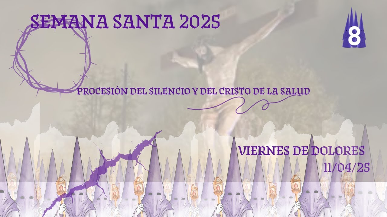 SEMANA SANTA EN BURGOS 2025 | Procesión del Silencio y del Santo Cristo de la Salud