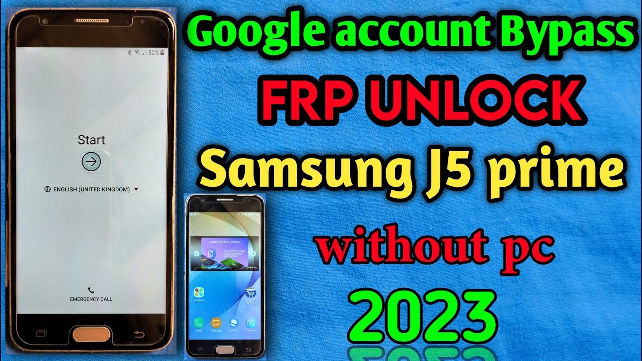 Samsung J5 Prime || J7 Prime Google Account Bypass || Frp Unlock 2023 without pc