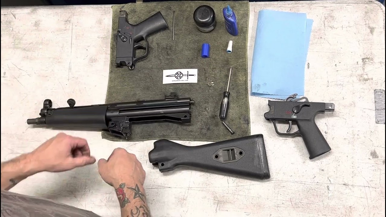 HK SP5 removable sear trip installation