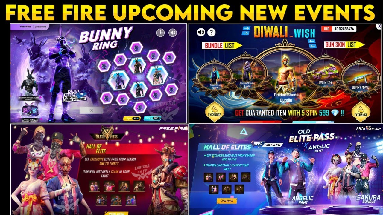 Galactic Bunny Bundle Confirm Date | Old Elite Pass Return In Free Fire | Free Fire New Event