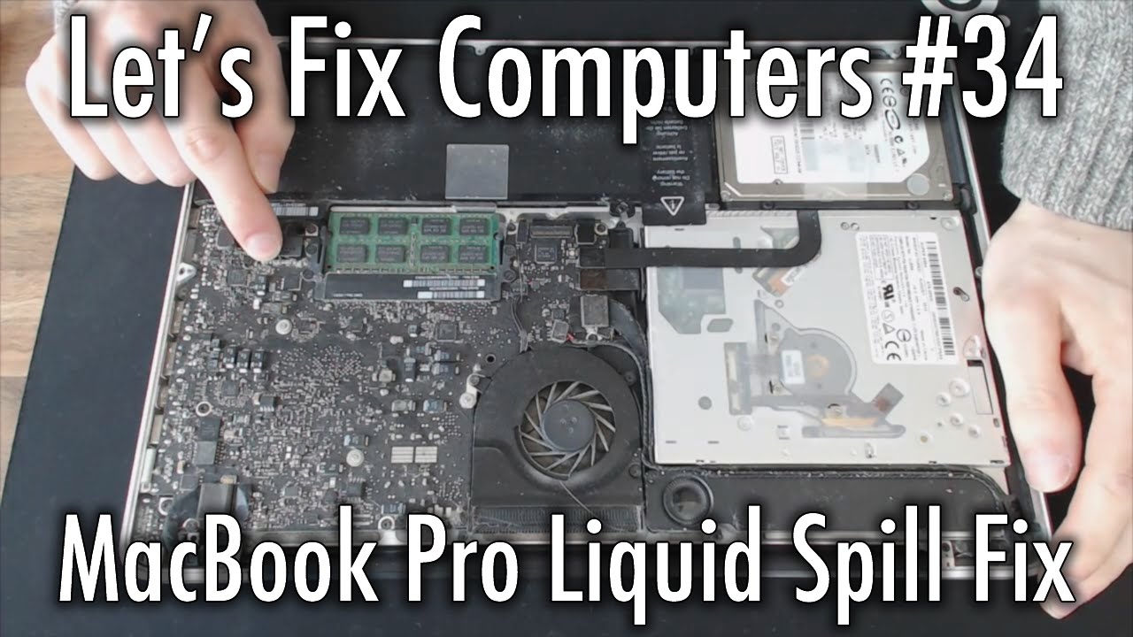 LFC#34 - MacBook Pro Liquid Spill Fix