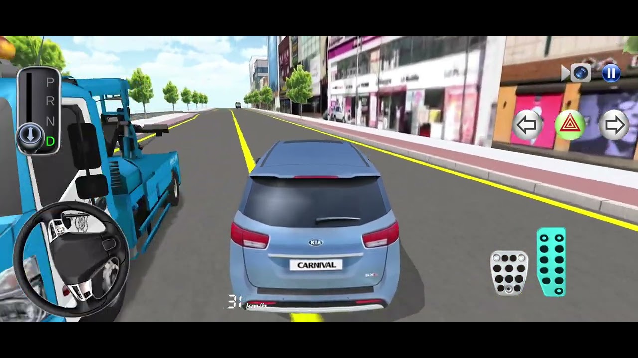 New Kia Carnival is ready for Parking - 3d Driving Class android game || Car Game #gameplay #cargame