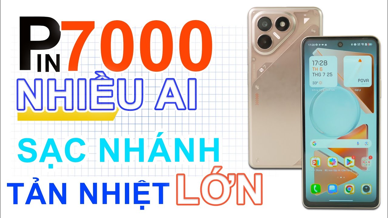 Trải nghiệm Tecno Pova 7: NÂNG CẤP NHIỀU HƠN BẠN NGHĨ !!!