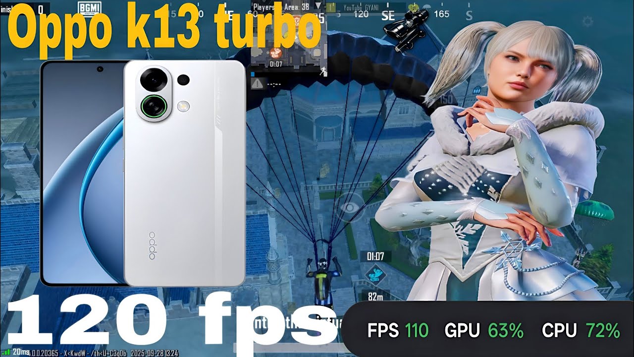 🔥 Oppo K13 Turbo PUBG & BGMI Ultra Gameplay | 120 FPS Smooth Experience! #pubg #bgmi #pubm #gaming 