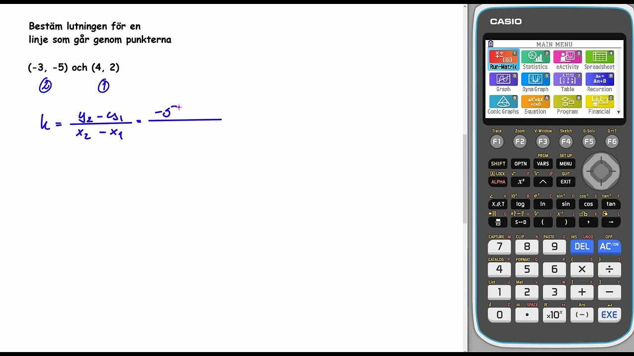 Matematik 5000+ 2a Uppgift 1236 b för reviderad ämnesplan 2021