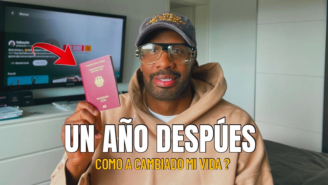 “¡Primer aniversario con mi NACIONALIDAD  ! Así ha sido mi VIDA  en este año” 