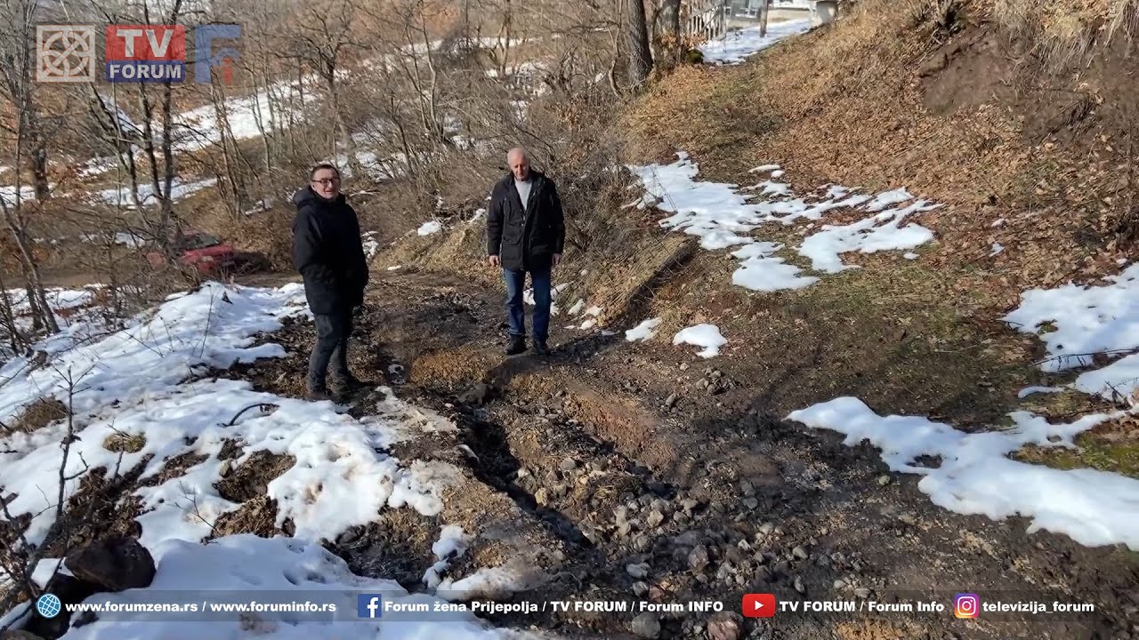 Obilne padavine oštetile puteve u Donjim Stranjanima - meštani se nadaju pomoći lokalne samouprave
