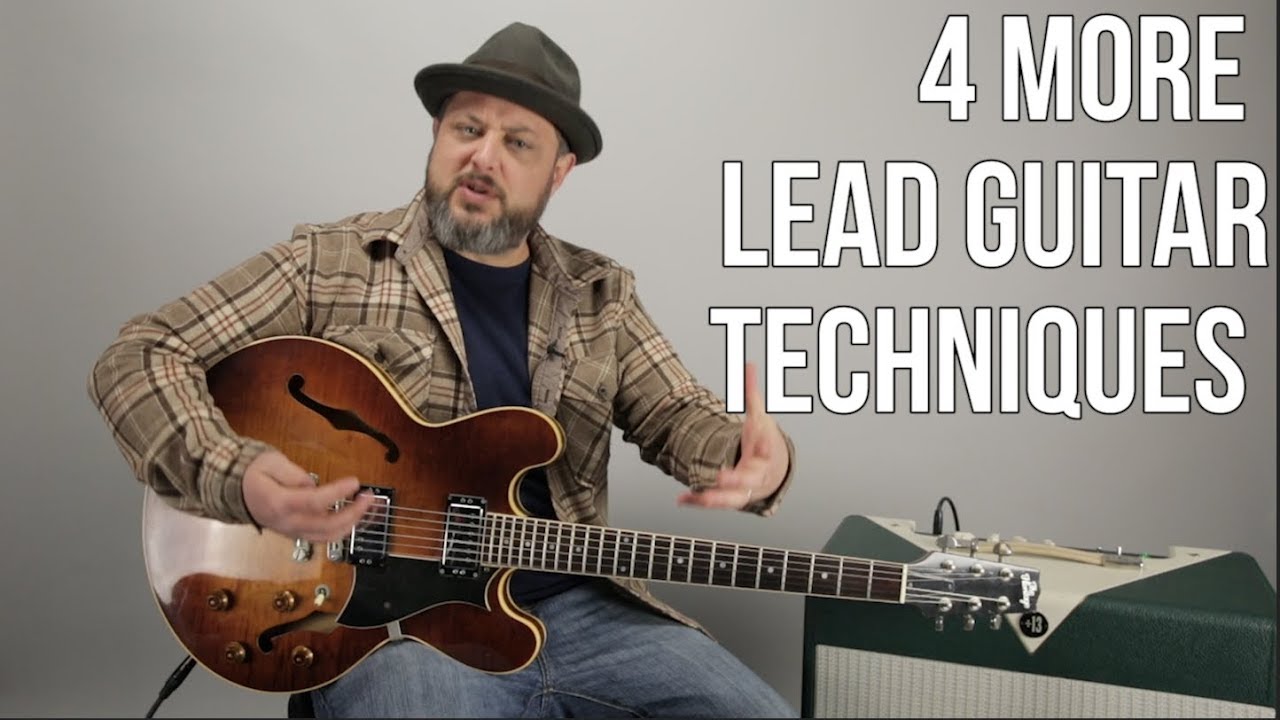 Lead Guitar | 4 MORE Techniques For Your Practice Routine
