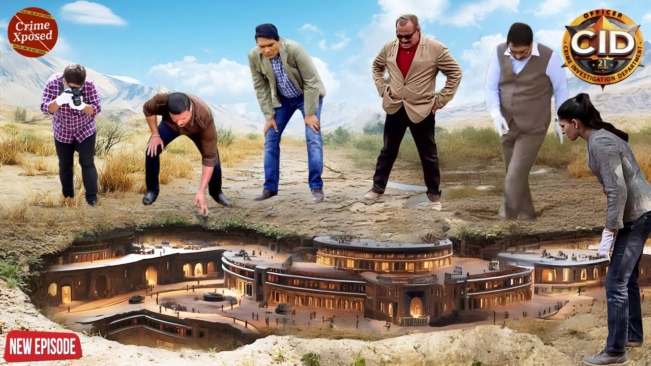 CID को जमीन के नीचे मिला एक रहस्यमयी घर जिसके सामने ताजमहल भी फेल || CID || New Episode
