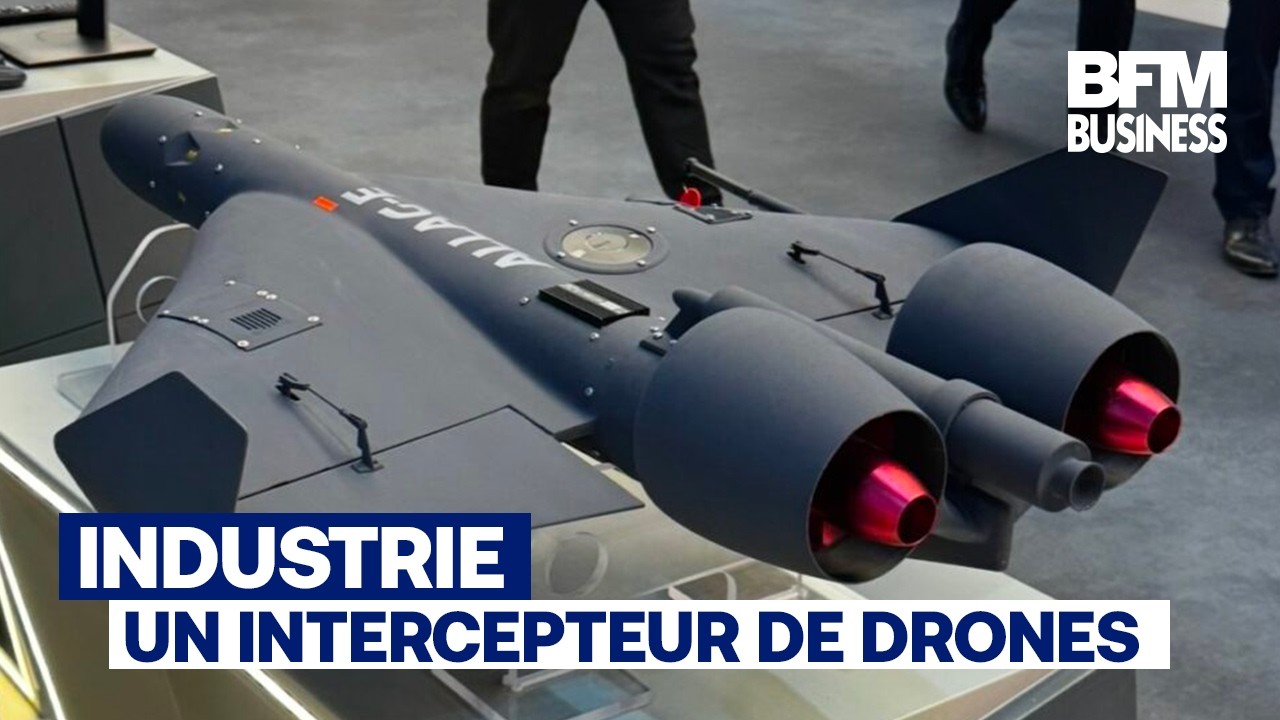 French Tech : Egide con&ccedil;oit un intercepteur de drones