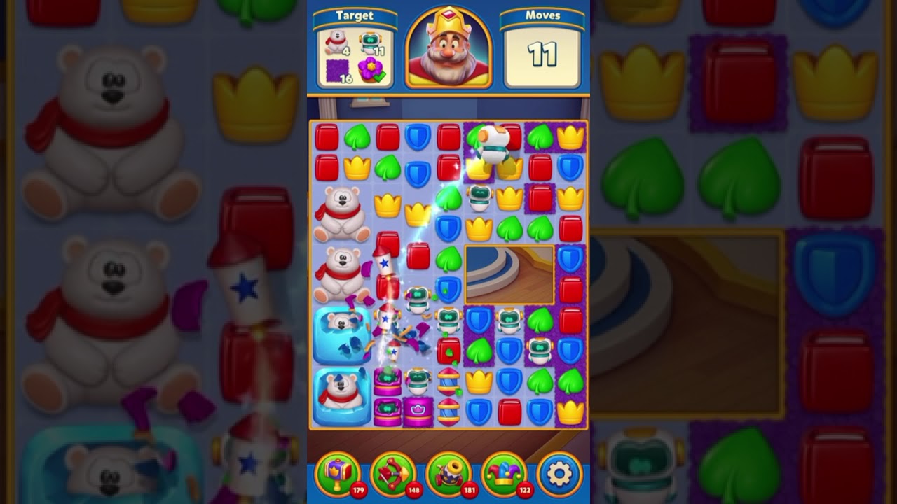 Royal Match  Level 12516 thru 12520 👑