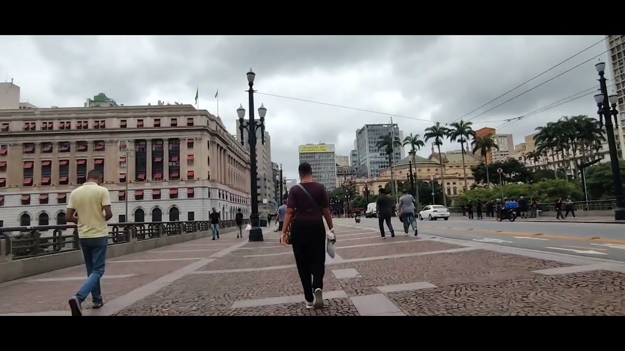 Da rua Direita até o Viaduto do Chá - centro histórico de São Paulo - SP (25/02/2026)