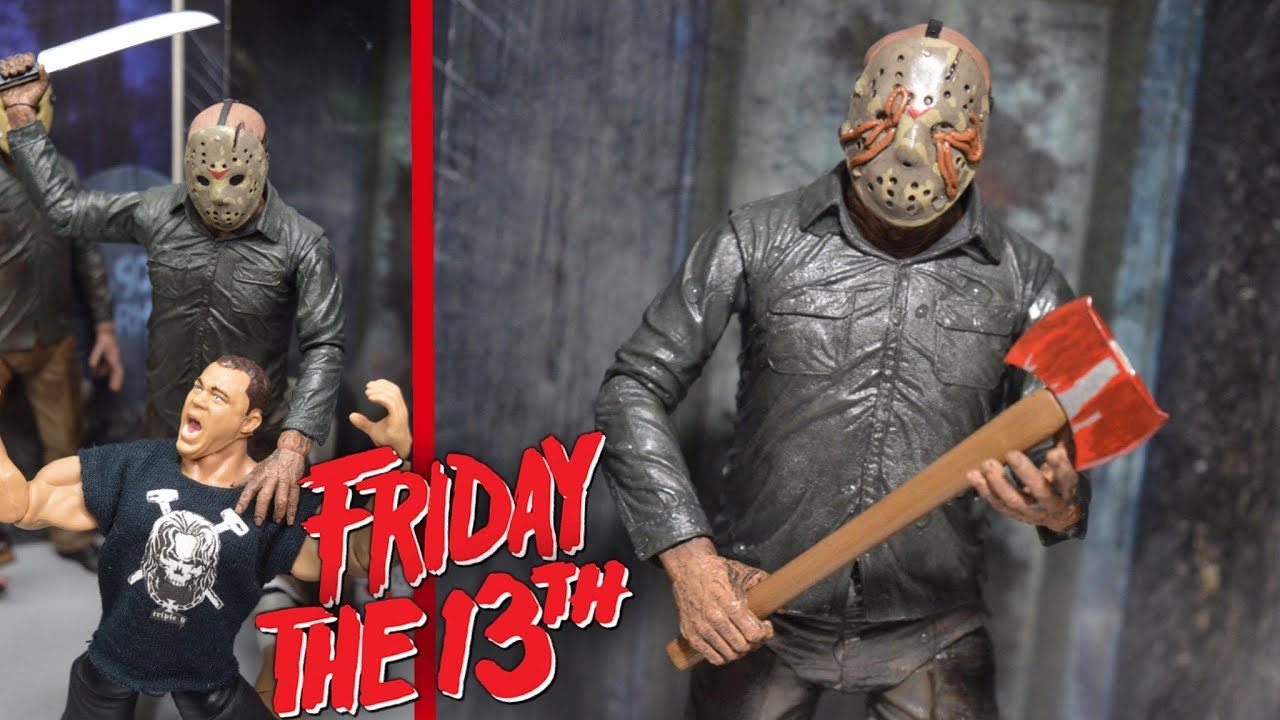 NECA FRIDAY THE 13TH PART V JASON VOORHEES ACTION FIGURE REVIEW!