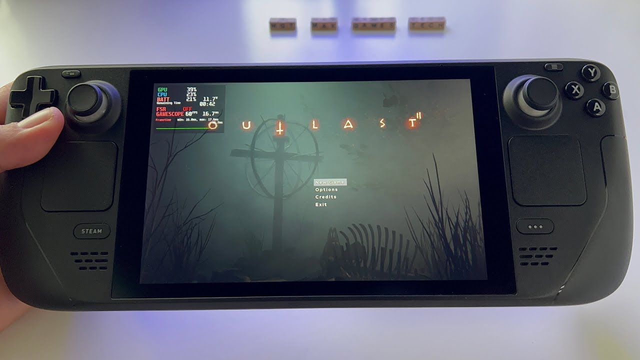 Outlast 2 - Steam Deck handheld gameplay (max graphics 60FPS)