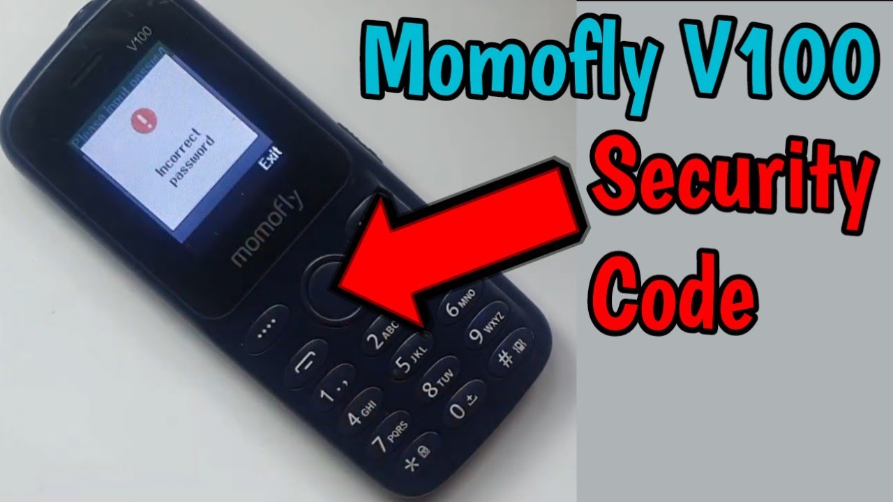 Momofly V100 Mobile Phone Password Remove Security Code