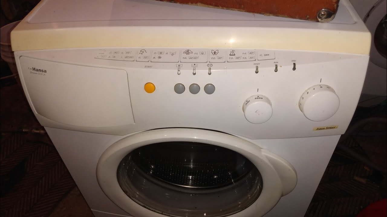обзор инструкция стиральная машина Hansa Magotra Germany PA 5510B421