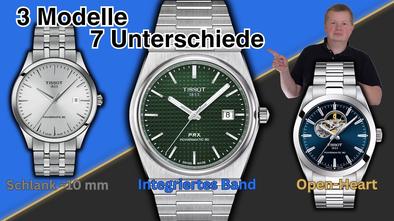 Tissot Kaufberatung 7 Unterschiede zwischen PRX, Gentleman & Classic Dream
