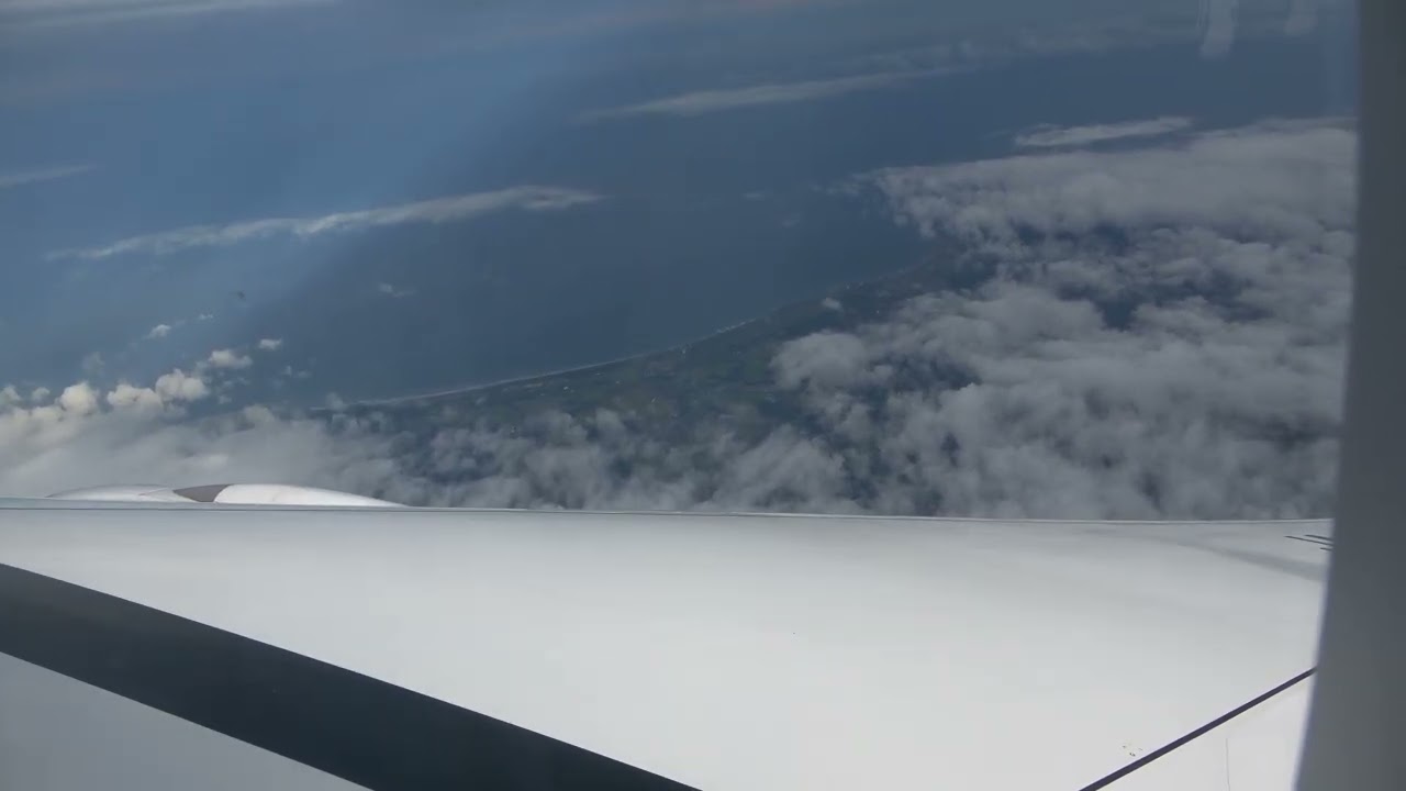 JAL316便（A350）豪雨の福岡空港離陸⇒羽田空港B滑走路着陸