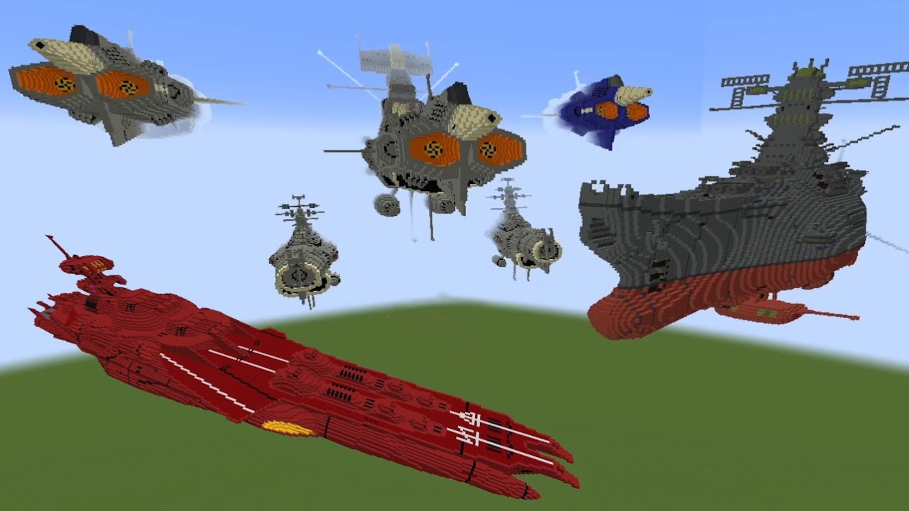 Space Battleship Yamato Projects in Minecraft 2