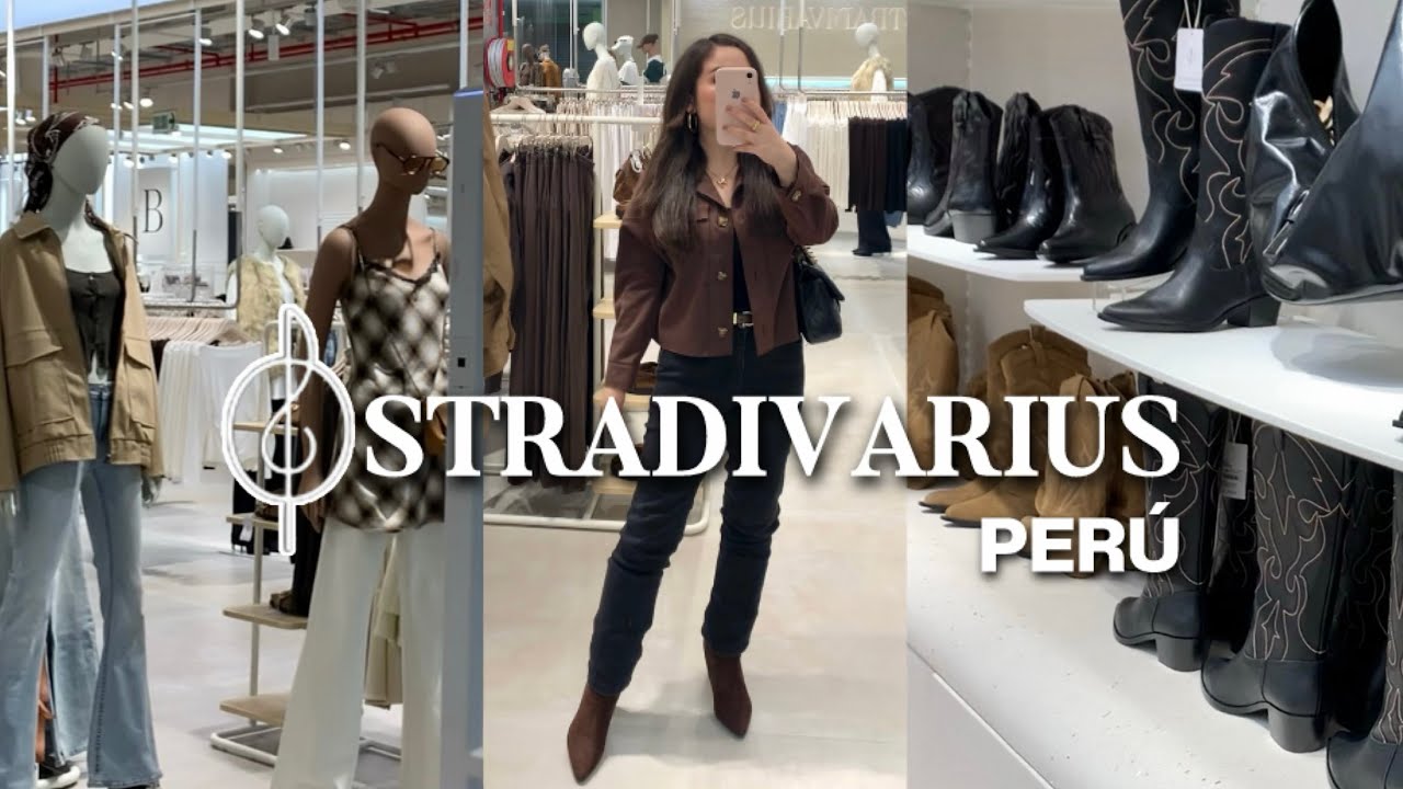 STRADIVARIUS PERÚ 🤍✨TENDENCIAS OTOÑO INVIERNO 2025/2026