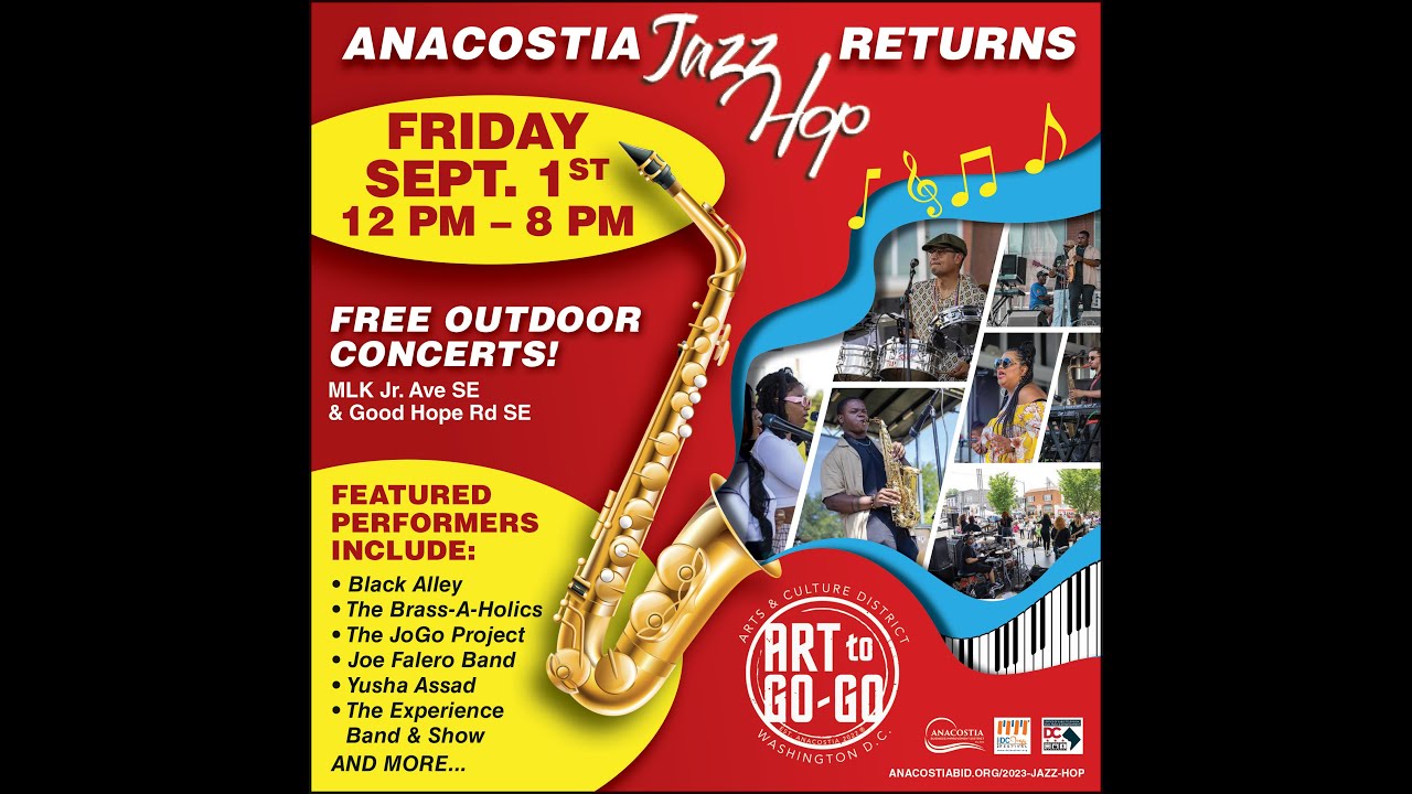 Anacostia BID Presents: Jazz Hop w/ Black Alley  / Sept 1st 12-8pm