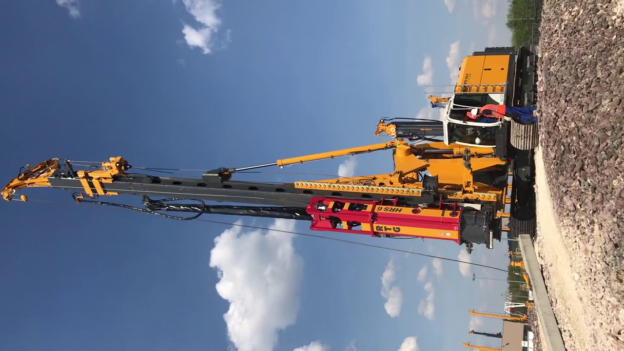 RTG RM20 precast piling rig