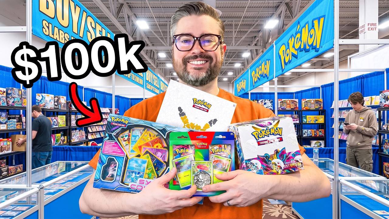 Я потратил $100 000 на Pok&eacute;mon на выставке Front Row Card Show в Вегасе (взгляд покупателя)