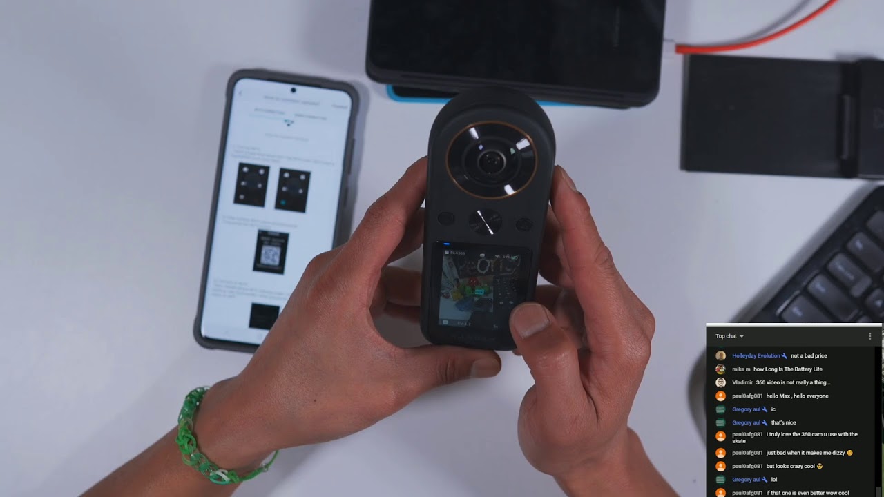 QooCam 8K 360 Camera UNBOXING LIVE!