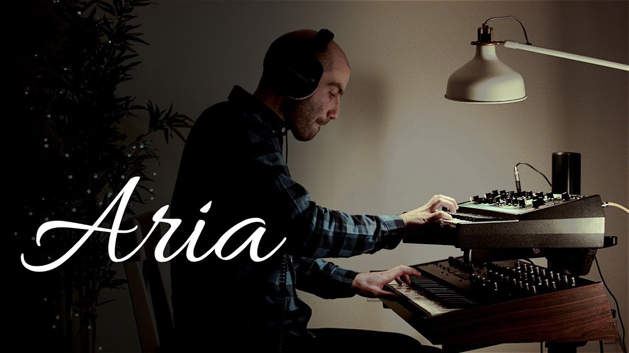 Bach Goldberg Variations Aria with Synthesizers