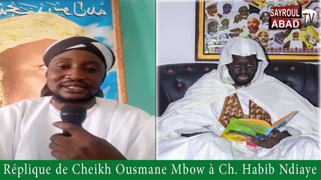 La réplique instructive de Cheikh Ousmane Mbow à CH. Habib Ndiaye-