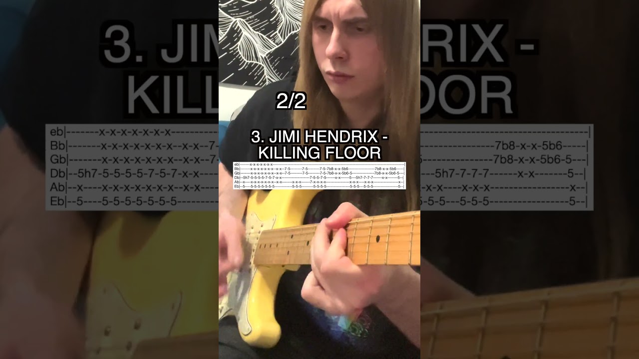 5 Hard AF Guitar Riffs (With Tabs)