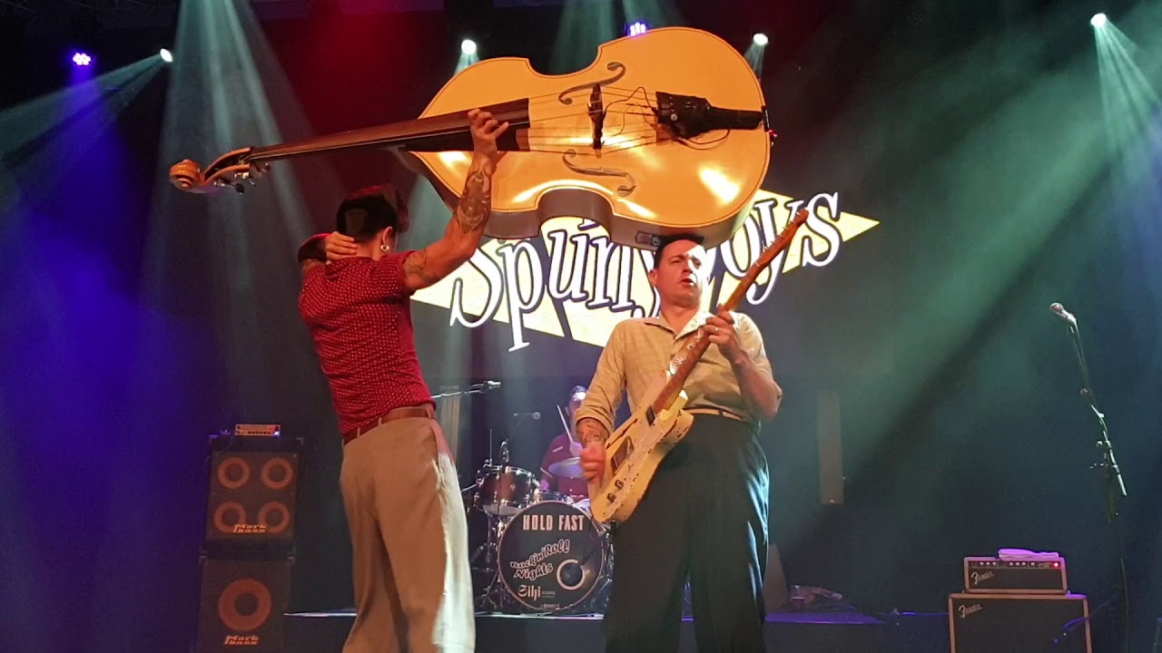 The Spunyboys  - Teddy Boy Boogie, live in Finland 2020