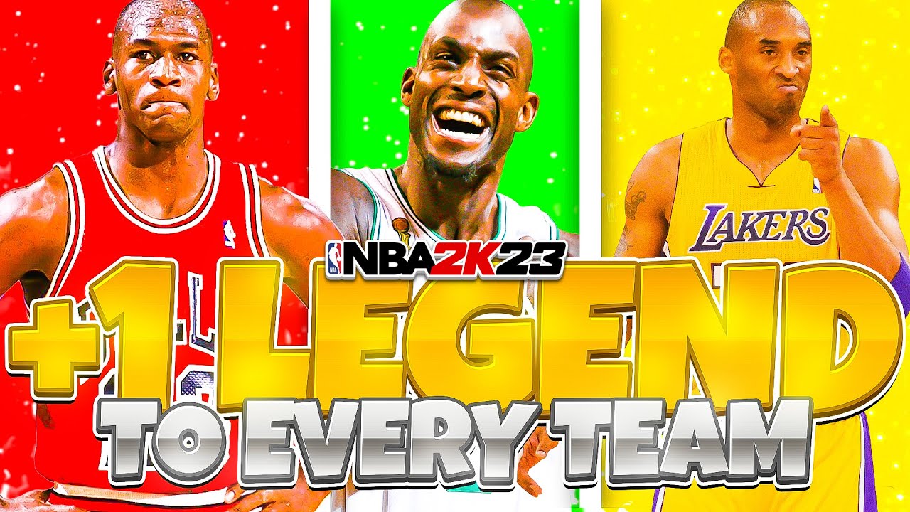 I Added 1 Legend To EVERY Team, And Created A SUPER LEAGUE! - NBA 2K23 Next Gen
