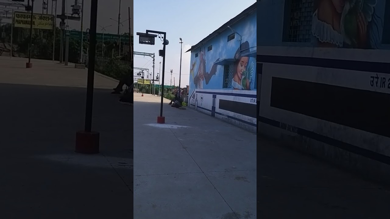 Train Announcement at Phaphamau Junction Railway Station #viral #shorts #short #video #status #story